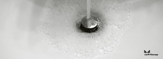 bubbles in drain