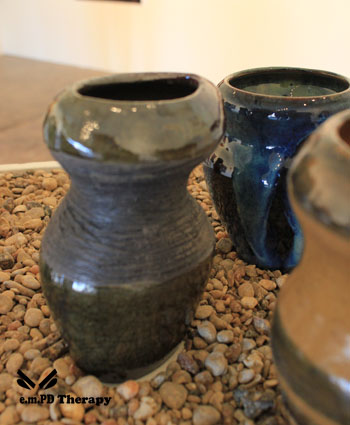 Clay vases